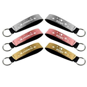 Poshmark Keychain Key Holder Fob Wrist Strap Rose Gold Silver